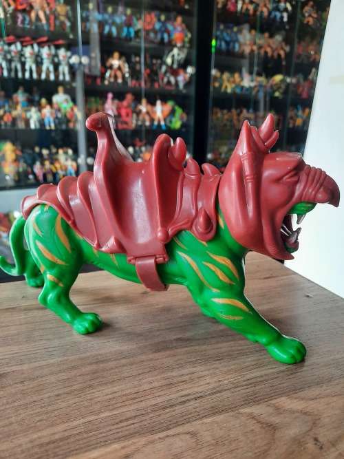 1981 Complete Battle Cat of He-Man Masters of the Universe#1919 (MOTU) Vintage Figure