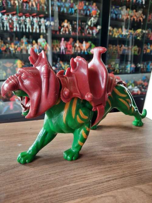 1981 Complete Battle Cat (Malaysia) of He-Man Masters of the Universe#1900 (MOTU) Vintage Figure