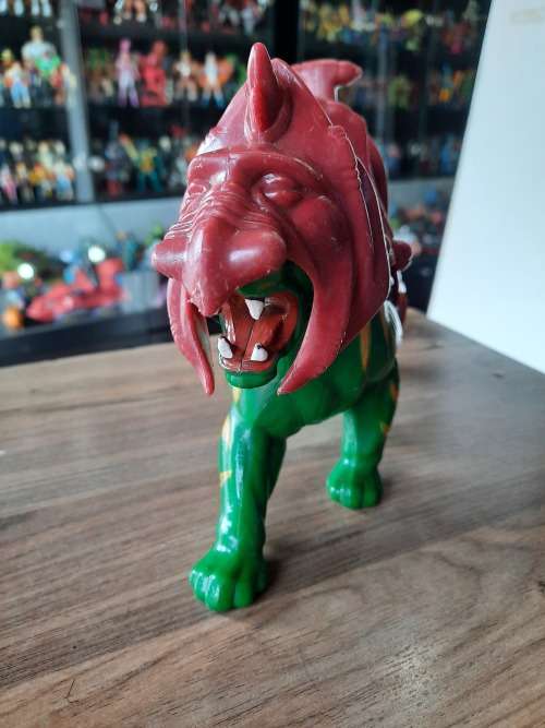 1981 Complete Battle Cat (Malaysia) of He-Man Masters of the Universe#1900 (MOTU) Vintage Figure