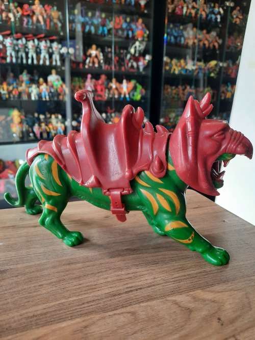 1981 Complete Battle Cat (Malaysia) of He-Man Masters of the Universe#1900 (MOTU) Vintage Figure