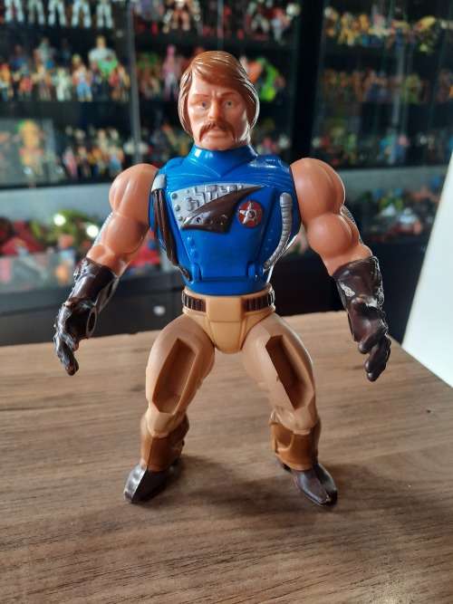 1986 Rio Blast of He-Man-Masters of the Universe 1850 (MOTU) Vintage Figure