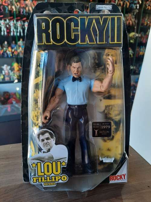 Rocky MOC `LOU FILLIPO` Figure Jakks Pacific