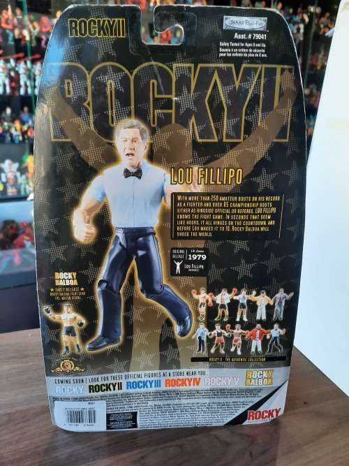 Rocky MOC `LOU FILLIPO` Figure Jakks Pacific