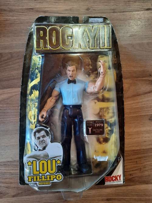 Rocky MOC `LOU FILLIPO` Figure Jakks Pacific