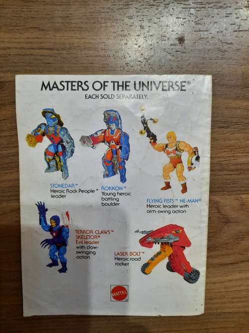 1985 Mini Comic Rock People To The Rescue of He-Man-Masters of the Universe (MOTU)