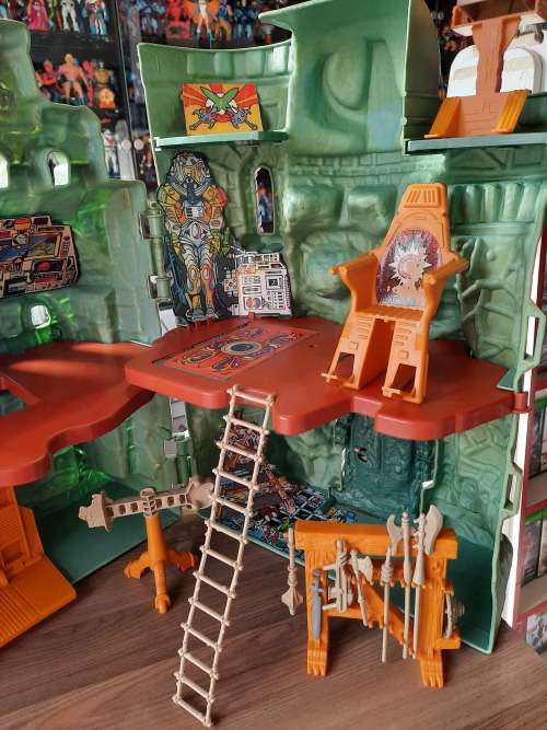 1981 Castle Grayskull of He-Man-Masters of the Universe 9999 (MOTU) Vintage