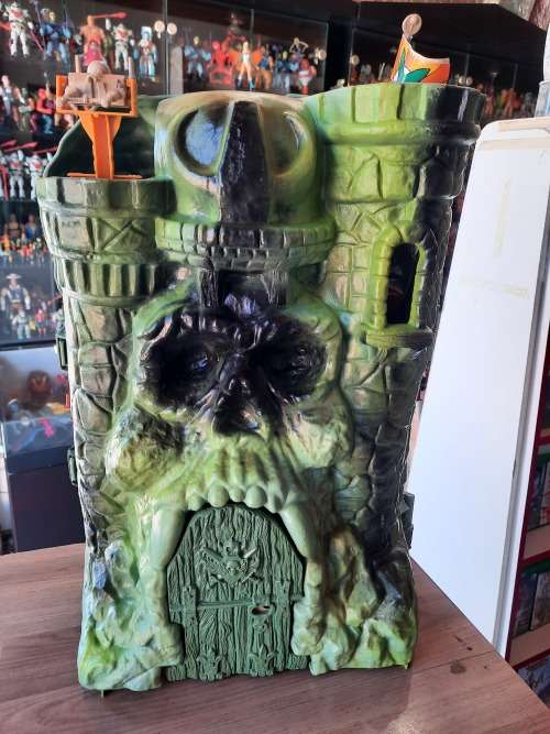 1981 Castle Grayskull With Box of He-Man-Masters of the Universe (MOTU) Vintage