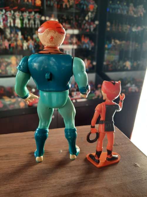 Thundercats 1986 Tygra And PVC Willykat  Vintage Figure 2002