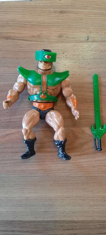 1983 Complete Tri-Klops of He-Man-Masters of the Universe #4911 (MOTU) Vintage Figure