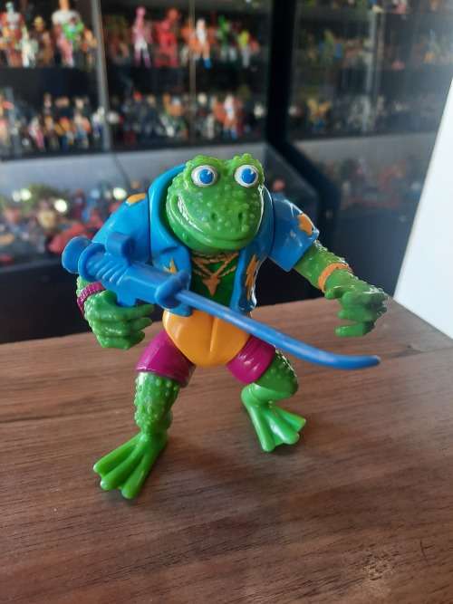1989 Genghis Frog Vintage Figure Teenage Mutant Ninja Turtles 3999