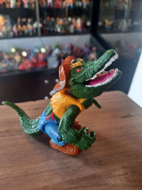 1989 Leatherhead Vintage Figure Teenage Mutant Ninja Turtles #3999