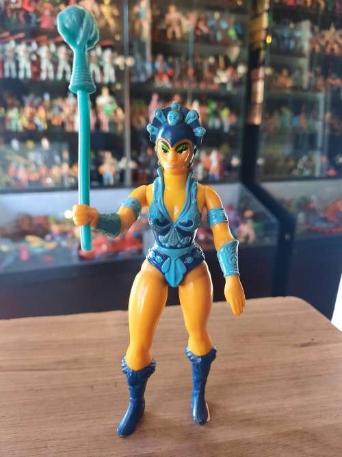 1982 Complete Evil-Lyn of He-Man-Masters of the Universe 1947 (MOTU) Vintage Figure