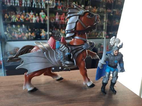 1983 Complete Strongheart And Destrier Dungeons And Dragons Vintage Figure