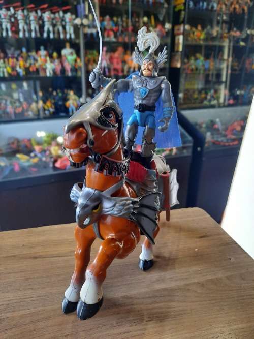 1983 Complete Strongheart And Destrier Dungeons And Dragons Vintage Figure