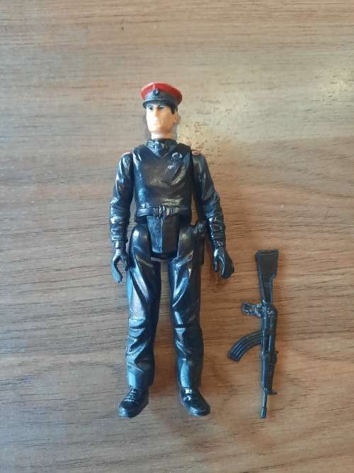Action Force 1982 Black Major Vintage Figure