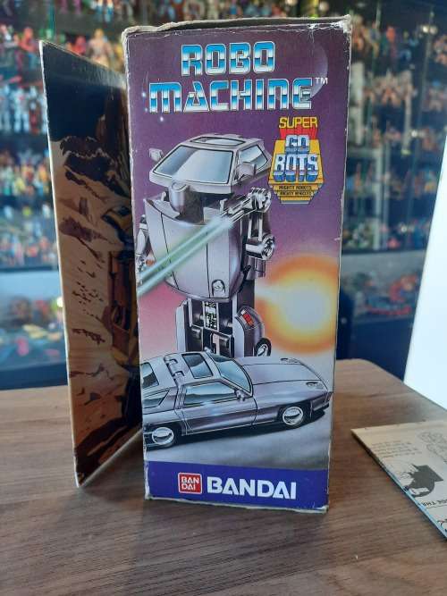 1985 Herr Fiend `Super Go Bots` With Box Vintage Figure