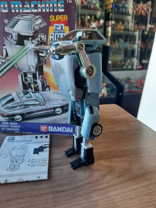 1985 Herr Fiend `Super Go Bots` With Box Vintage Figure
