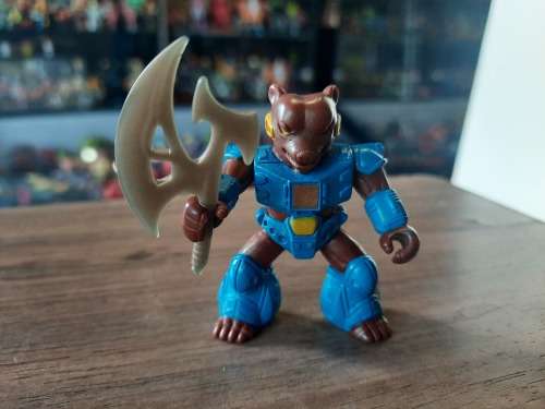 Battle Beasts 1986 Complete Grizzly Bear Vintage Figure