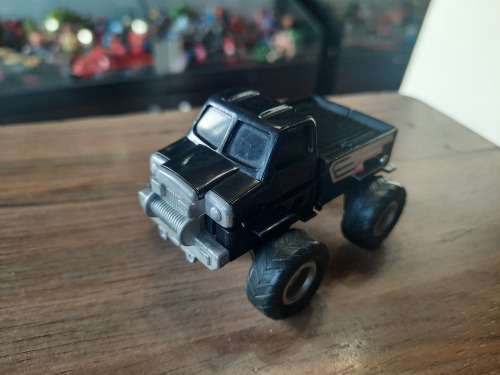 1984 GOBOTS Black Truck Vintage Figure