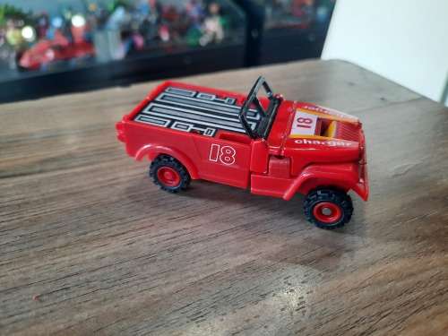 1984 GOBOTS Red Jeep Vintage Figure