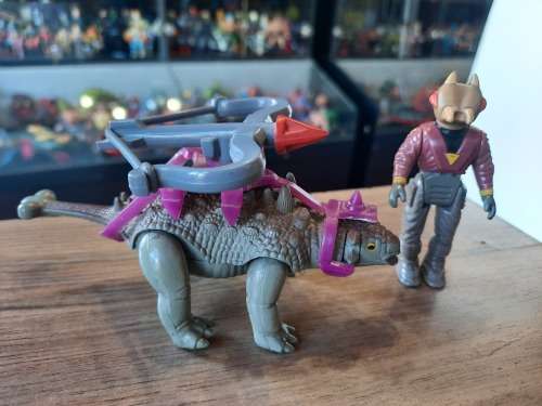 Dino Riders 1987 Ankylosaurus With Sting Vintage Figure