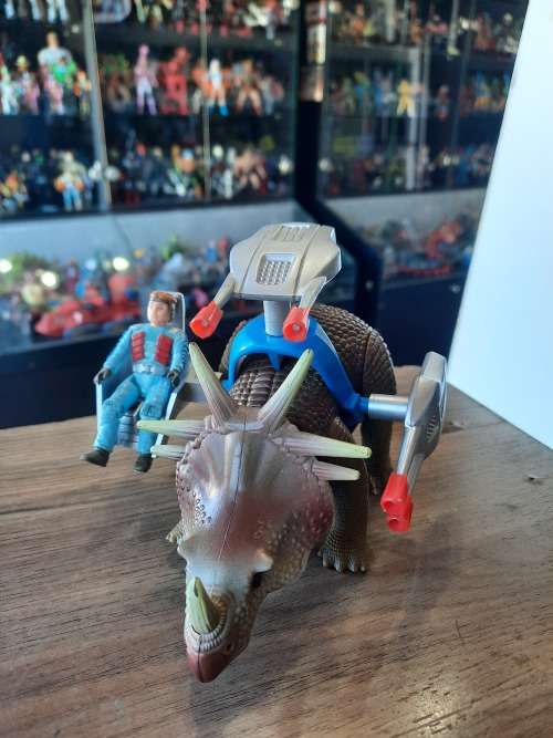 Dino Riders 1987 Styracosaurus Vintage Figure #20