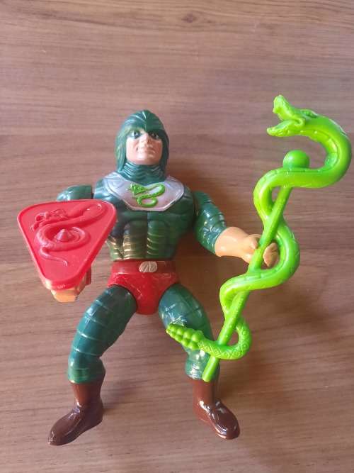 1986 Complete King Hiss of He-Man-Masters of the Universe  2222 (MOTU) Vintage Figure