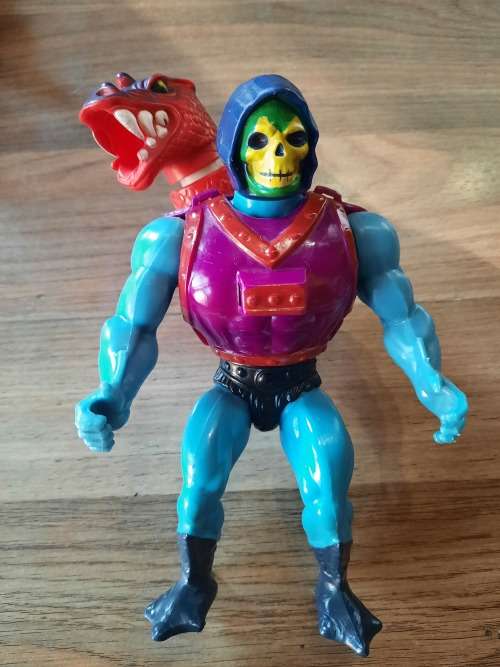 1985 Dragon Blaster Skeletor  of He-Man-Masters of the Universe 400 (MOTU) Vintage Figure