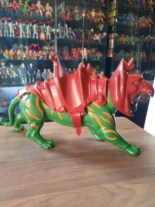 1981 Complete Battle Cat of He-Man Masters of the Universe 400 (MOTU) Vintage Figure