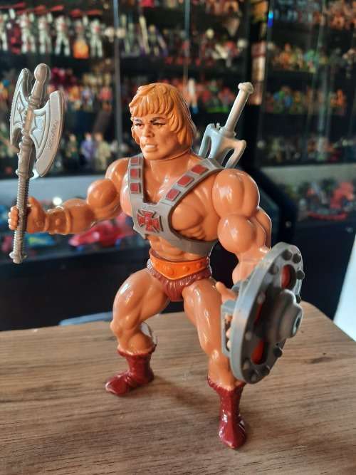 1981 Complete He-Man of He-Man Masters of the Universe 800 (MOTU) Vintage Figure