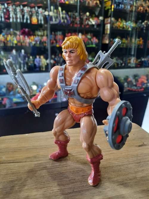 1981 Complete He-Man of He-Man Masters of the Universe 900 (MOTU) Vintage Figure