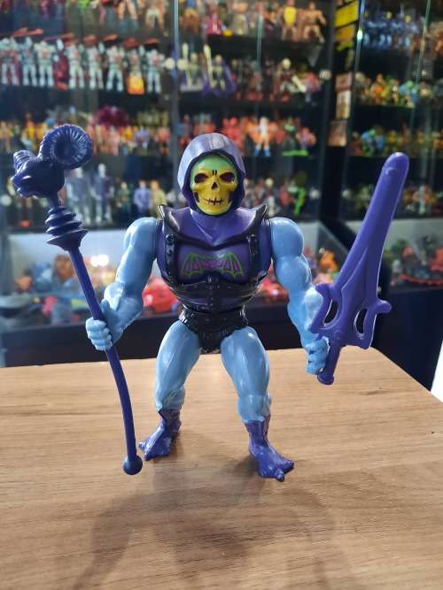 1984 Complete Battle Armor Skeletor of He-Man-Masters of the Universe  800 (MOTU) Vintage Figure
