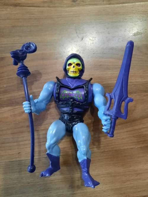 1984 Complete Battle Armor Skeletor of He-Man-Masters of the Universe  800 (MOTU) Vintage Figure