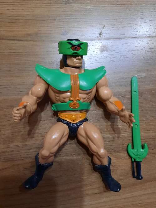 1983 Complete Tri-Klops MEXICO of He-Man-Masters of the Universe #855 (MOTU) Vintage Figure
