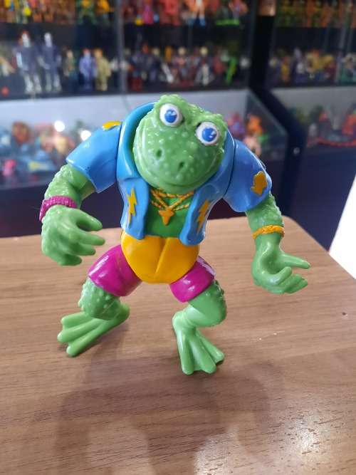 1989 Genghis Frog Vintage Figure Teenage Mutant Ninja Turtles 98