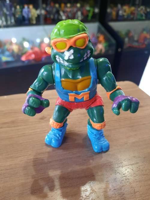 1991 Skateboardin Mike Vintage Figure Teenage Mutant Ninja Turtles