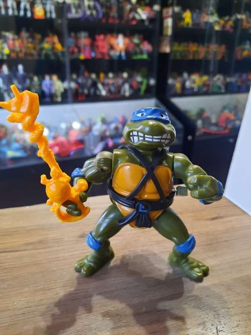 1990 Sword Slicing Leonardo Vintage Figure Teenage Mutant Ninja Turtles 22