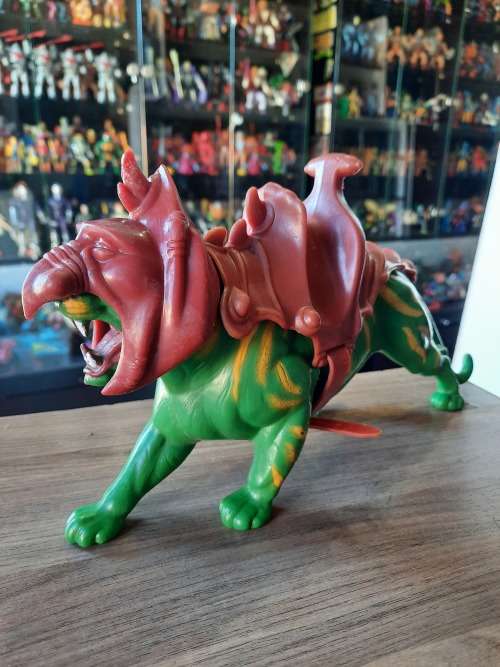 1981 Complete Battle Cat of He-Man Masters of the Universe #8600 (MOTU) Vintage Figure