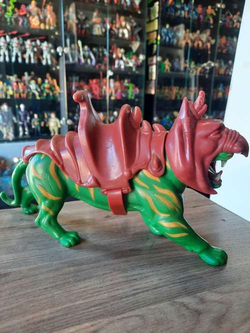 1981 Complete Battle Cat of He-Man Masters of the Universe #8600 (MOTU) Vintage Figure
