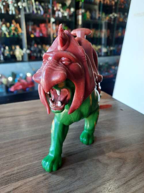 1981 Complete Battle Cat of He-Man Masters of the Universe #8600 (MOTU) Vintage Figure