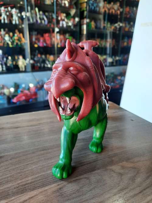 1981 Complete Battle Cat (Mexico) of He-Man Masters of the Universe 411 (MOTU) Vintage Figure