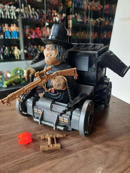 BraveStarr 1986 Complete Outlaw-Scuzz With Scuzz Bucket Vintage Figure  910