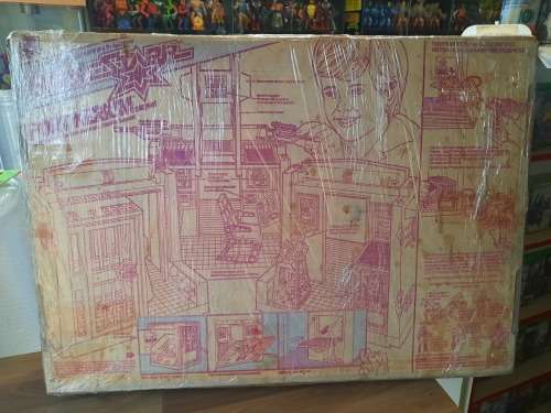 BraveStarr 1986 Complete Fort Kerium RARE 2 in 1 Box UNUSED CONTENT With Box Vintage Figure