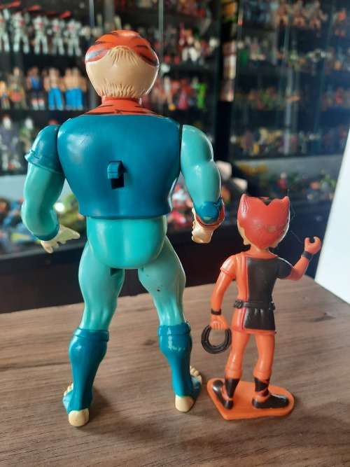Thundercats 1986 Tygra With PVC Wilykat Vintage Figure 727