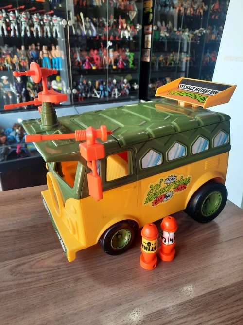 1989 Complete Party Wagon Vintage Figure Teenage Mutant Ninja Turtles