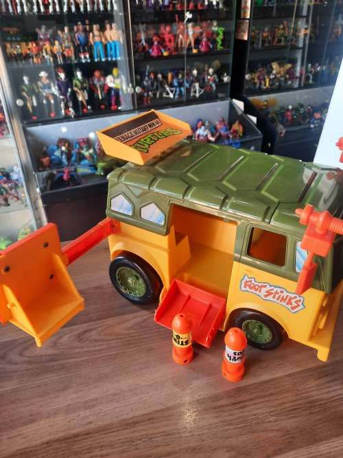 1989 Complete Party Wagon Vintage Figure Teenage Mutant Ninja Turtles