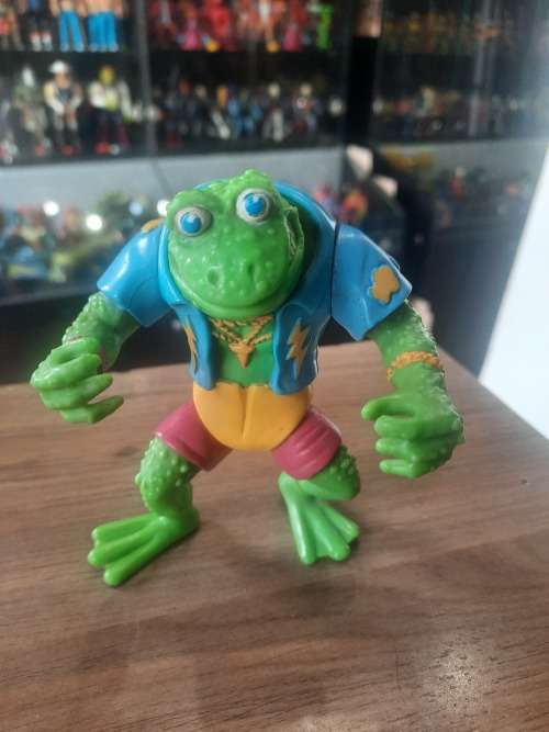 1989 Genghis Frog Vintage Figure Teenage Mutant Ninja Turtles  785