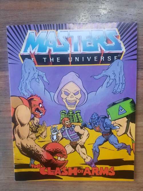 1983 Mini Comic The Clash Of Arms of He-Man-Masters of the Universe (MOTU)