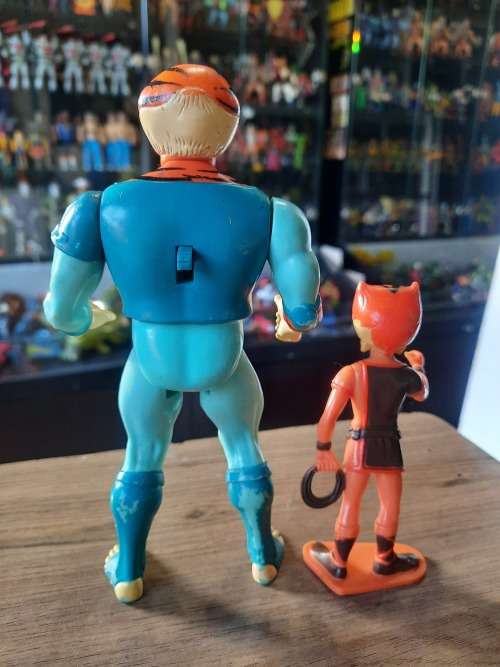 Thundercats 1986 Tygra With PVC Wilykat Vintage Figure 3050