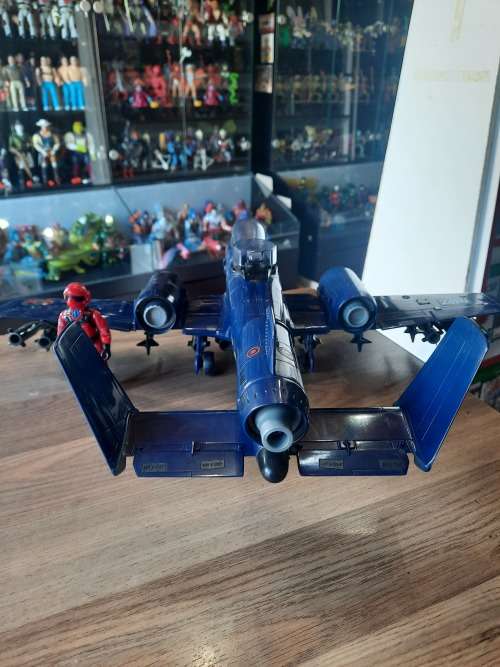 GI Joe 1984 Complete RARE COBRA RATTLER With Wild Weasel Vintage Figures